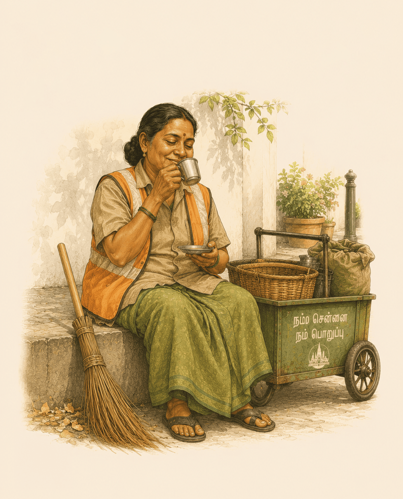 Kaapi Kadai illustration 2